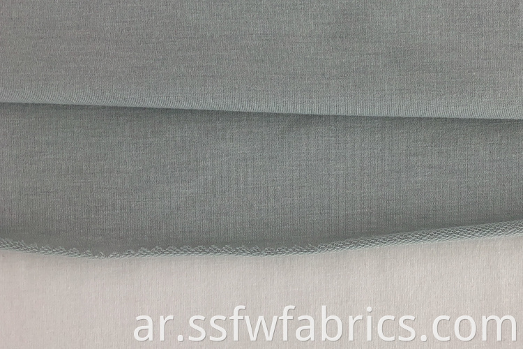 Grey French Terry Cloth Fabric